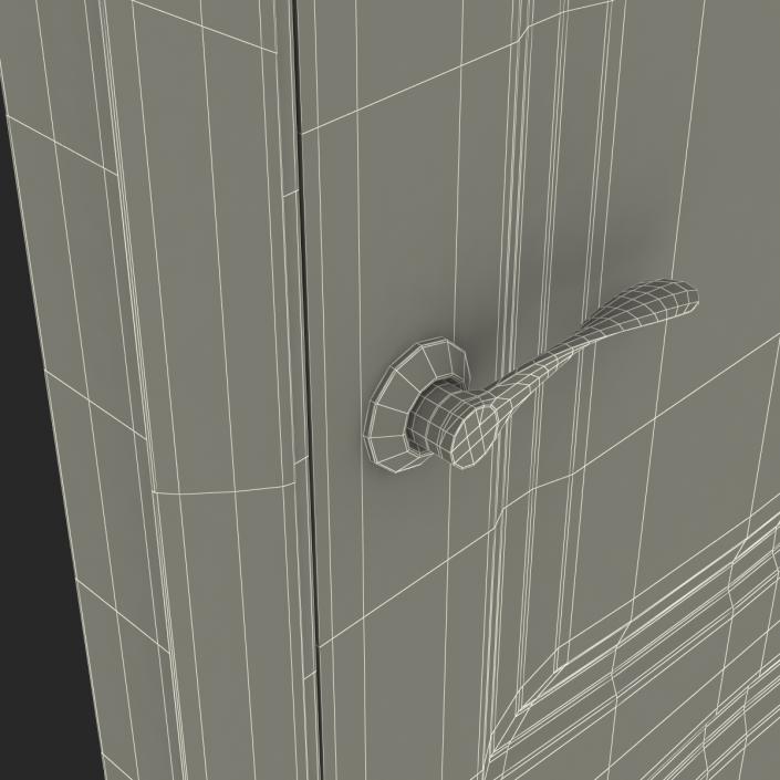 Solid Wooden Door 3D