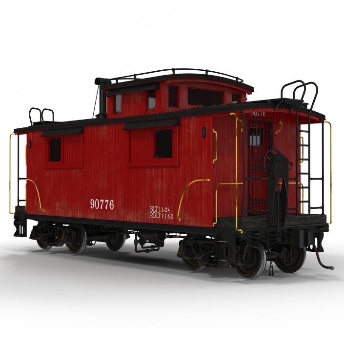 Caboose 3D model