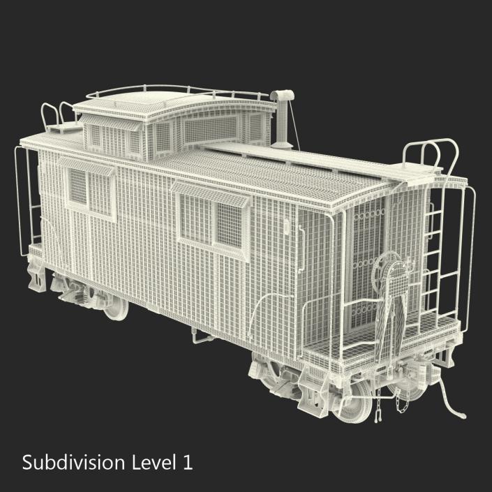 Caboose 3D model