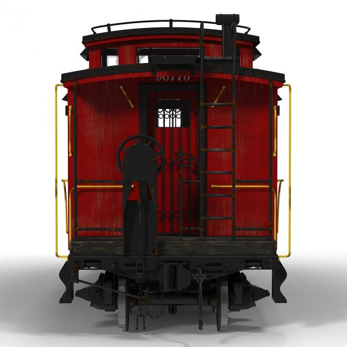 Caboose 3D model