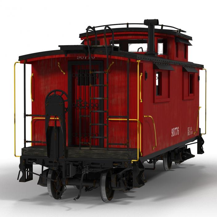 Caboose 3D model