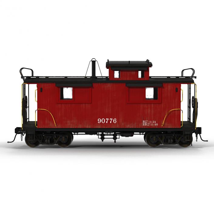 Caboose 3D model