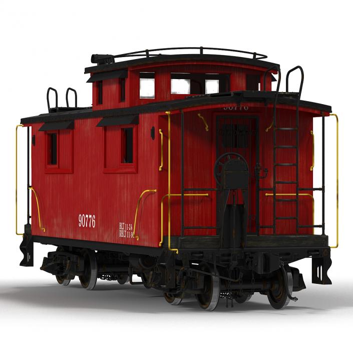 Caboose 3D model