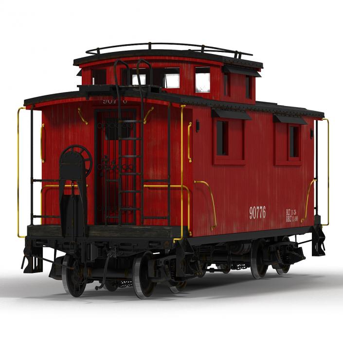 Caboose 3D model