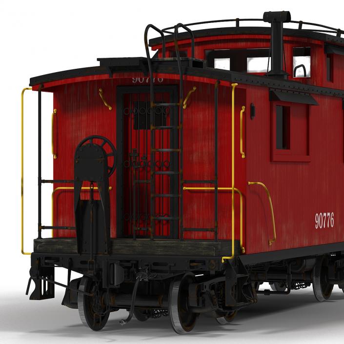 Caboose 3D model