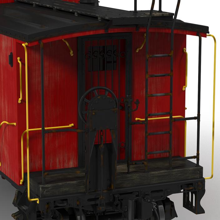 Caboose 3D model