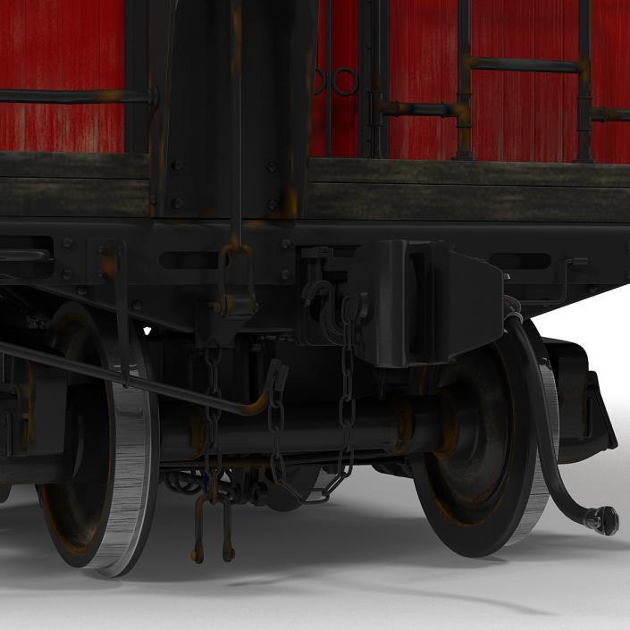 Caboose 3D model