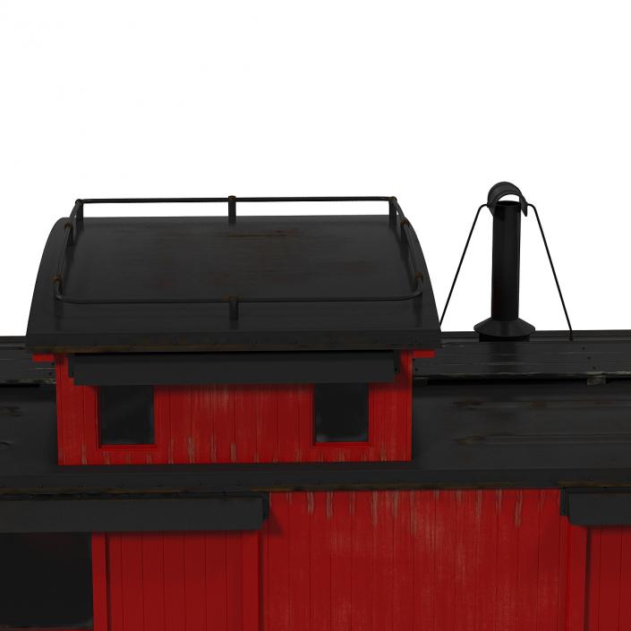 Caboose 3D model