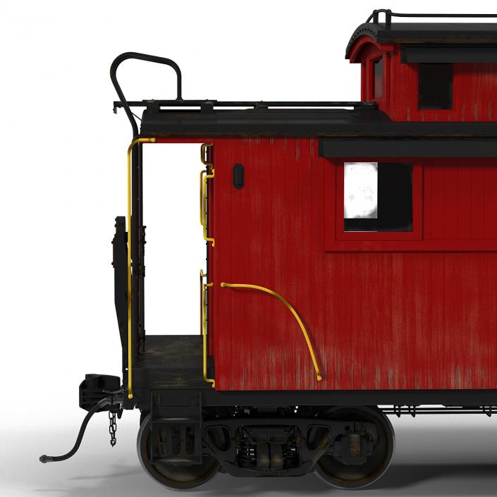 Caboose 3D model