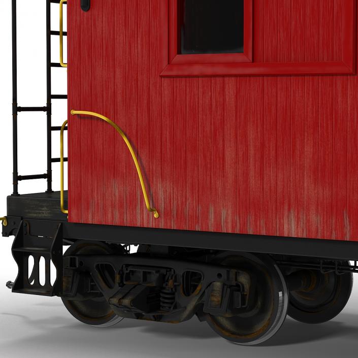 Caboose 3D model