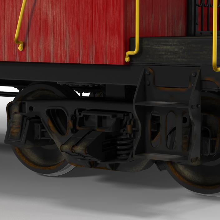 Caboose 3D model