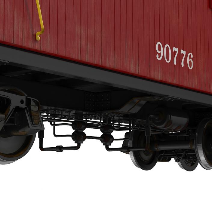 Caboose 3D model