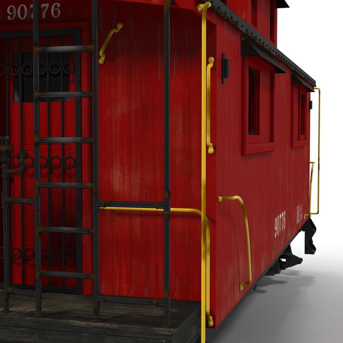 Caboose 3D model