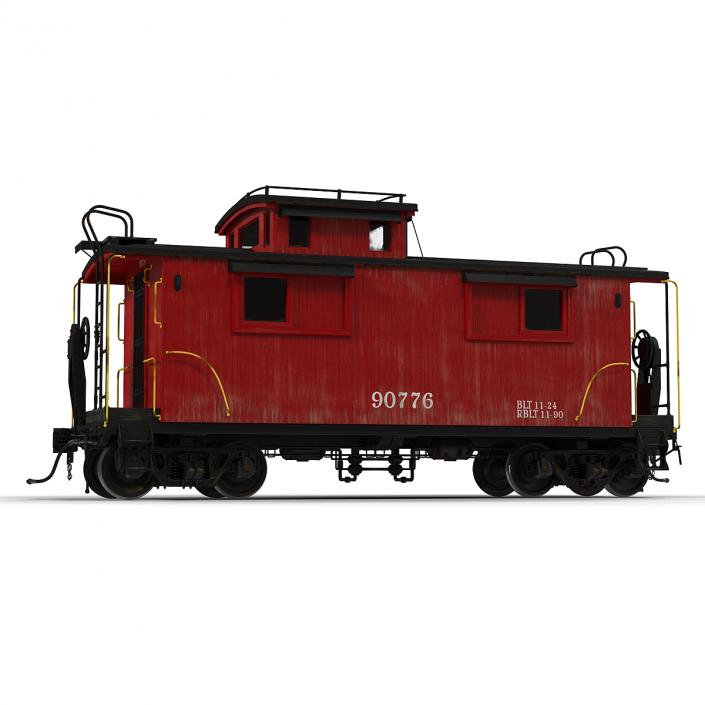 Caboose 3D model