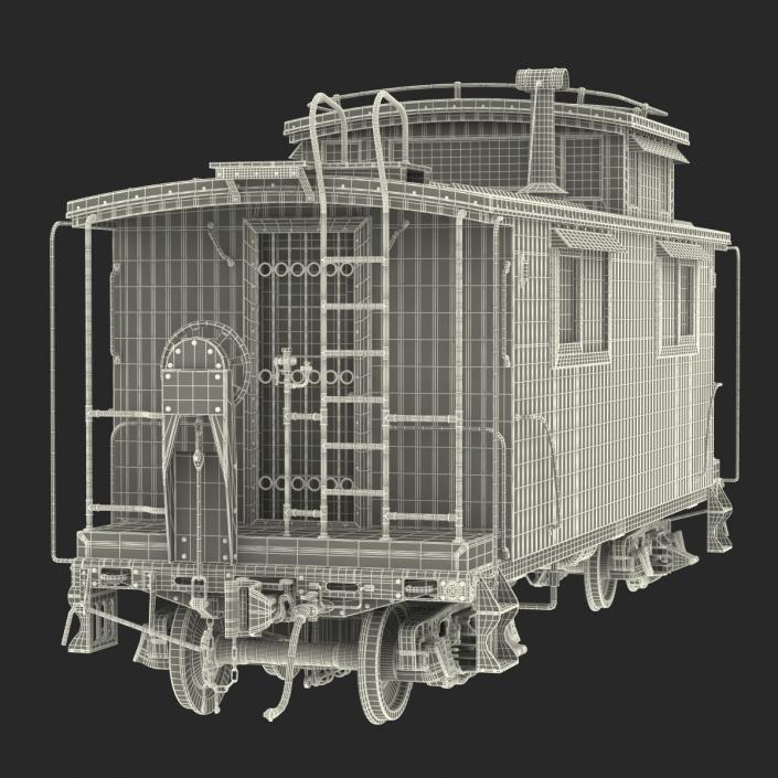 Caboose 3D model