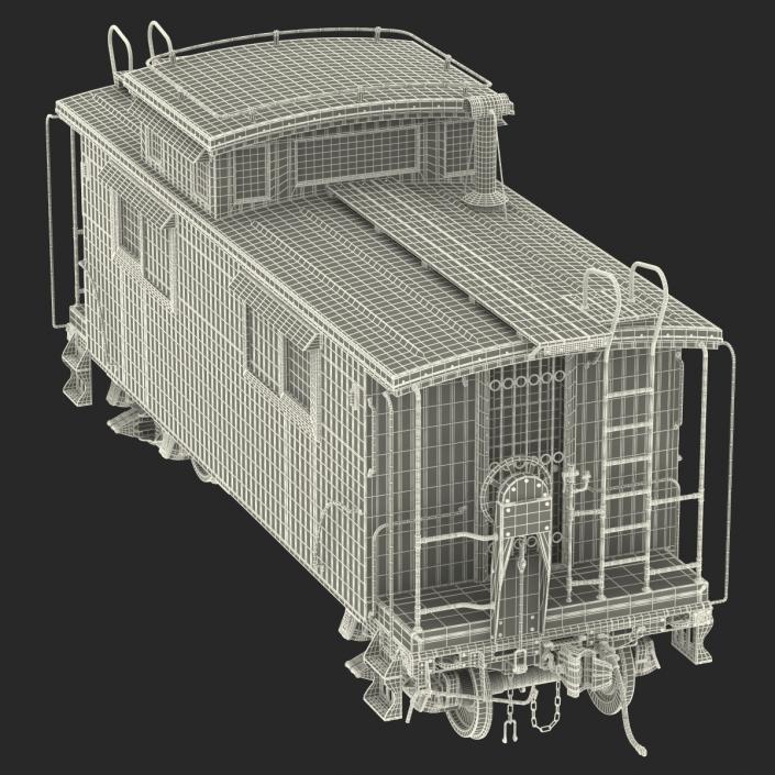 Caboose 3D model