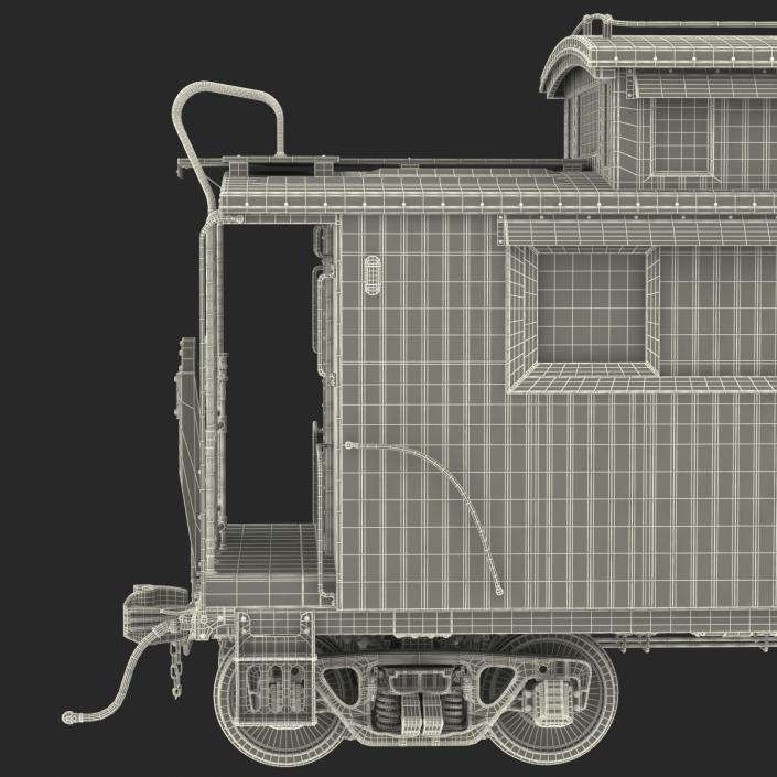 Caboose 3D model