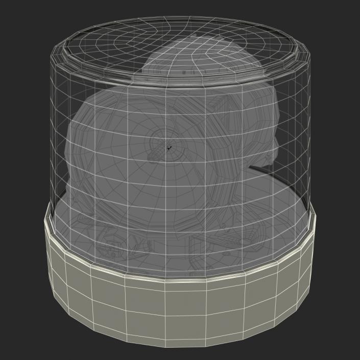 3D Warning Light model