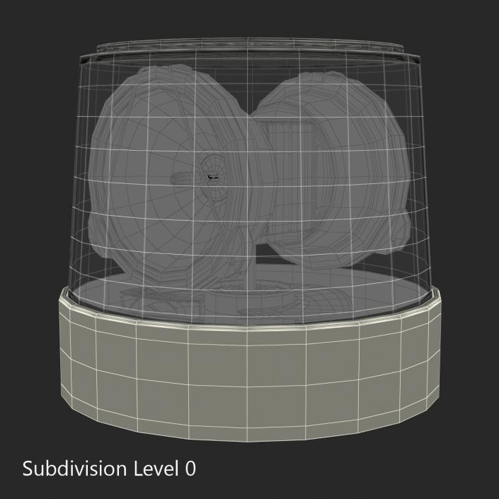 3D Warning Light model