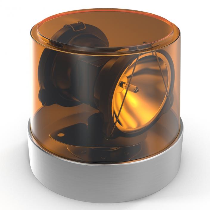 3D Warning Light model