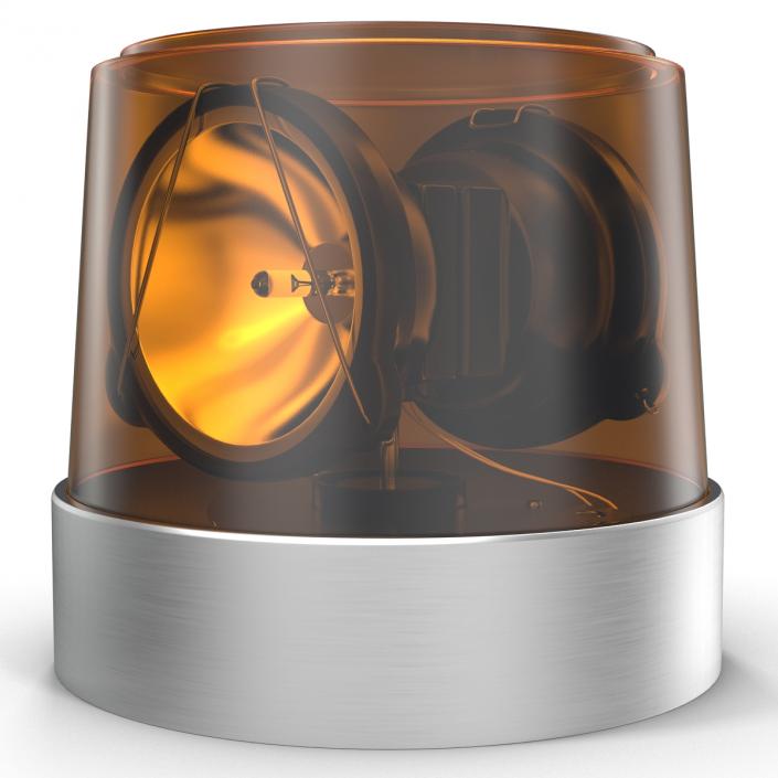 3D Warning Light model