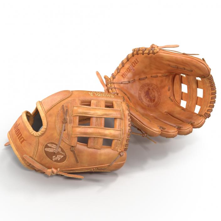 Baseball Glove Shinola 3D