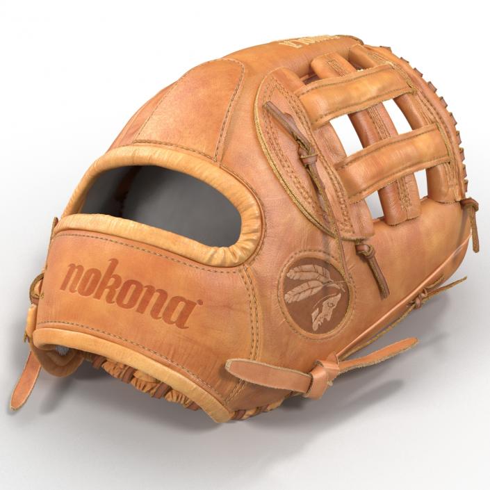 Baseball Glove Shinola 3D