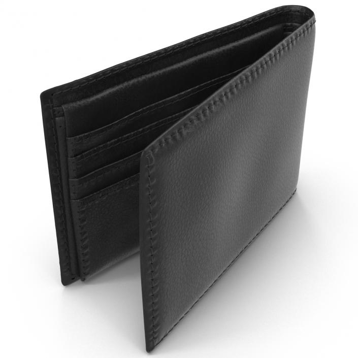 Leather Wallet 3D model