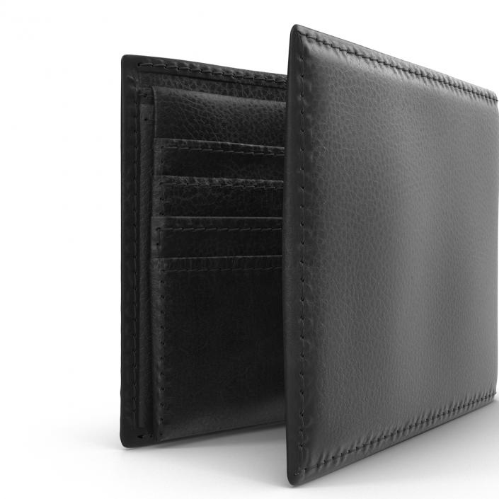 Leather Wallet 3D model