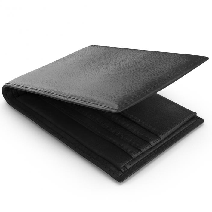 Leather Wallet 3D model