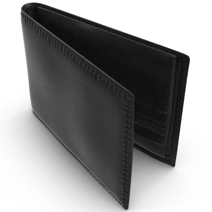 Leather Wallet 3D model