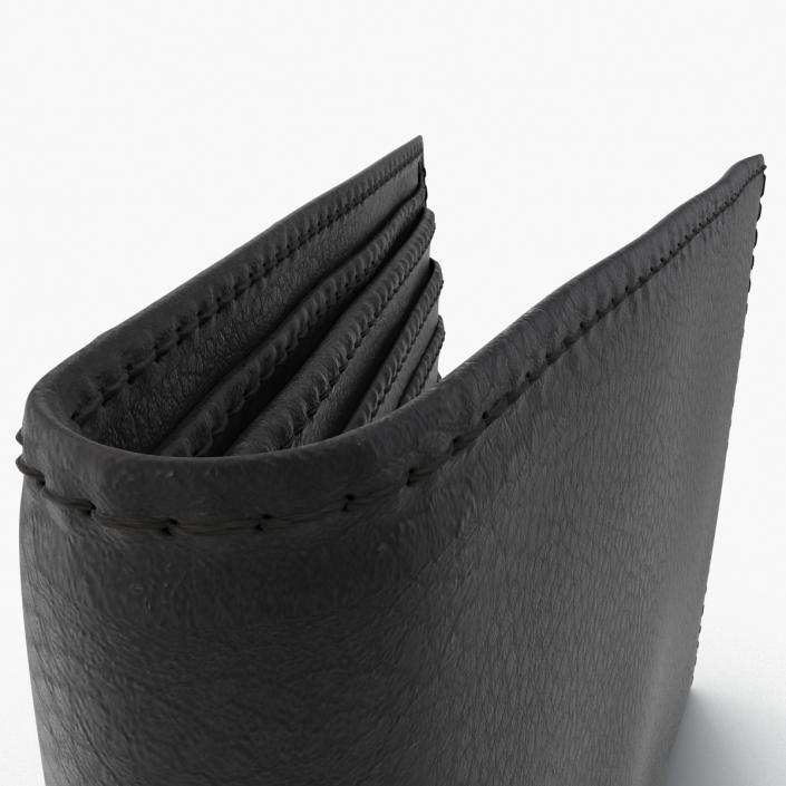 Leather Wallet 3D model