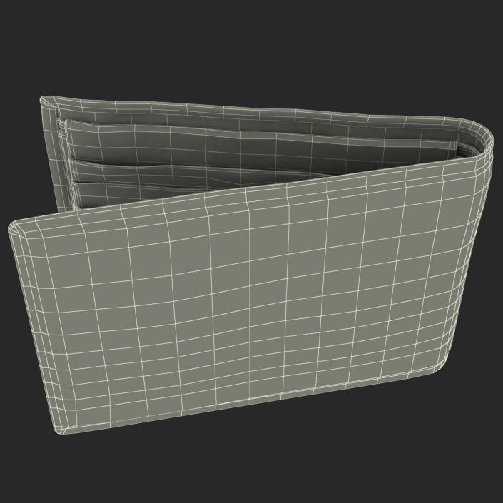 Leather Wallet 3D model