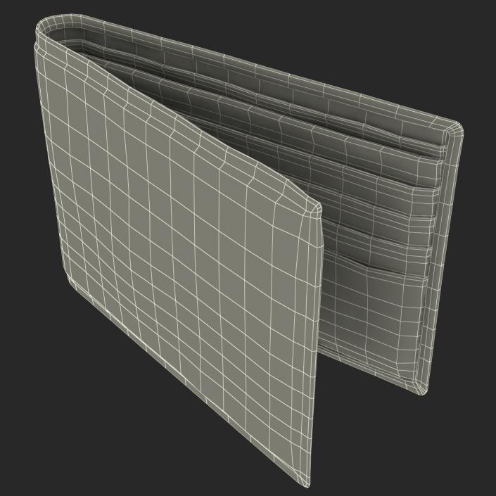 Leather Wallet 3D model