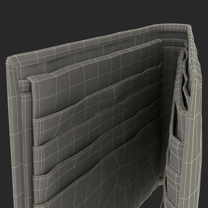 Leather Wallet 3D model