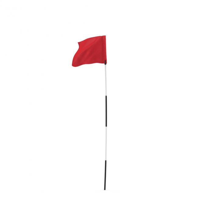 3D Golf Flag 3