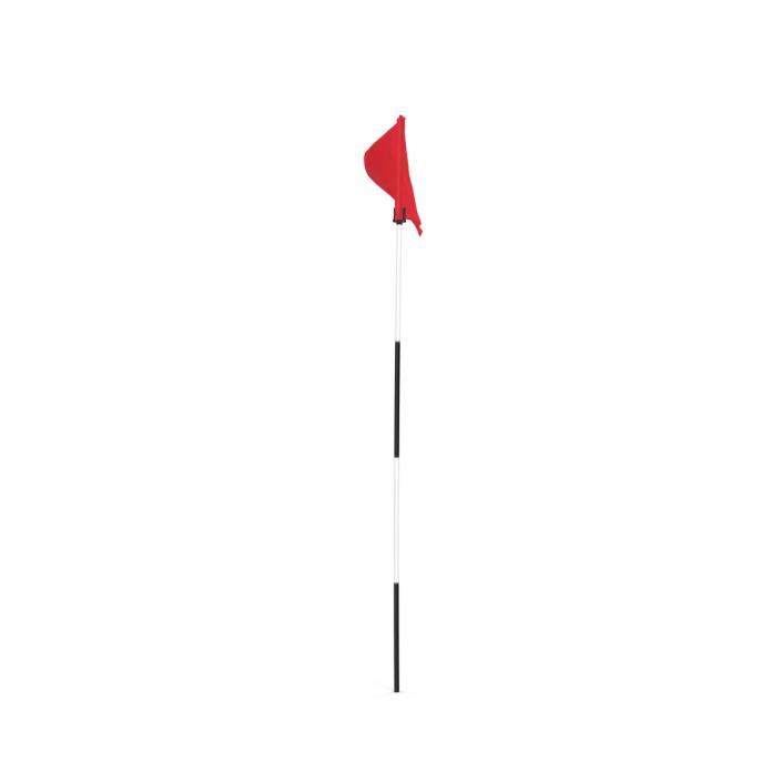 3D Golf Flag 3