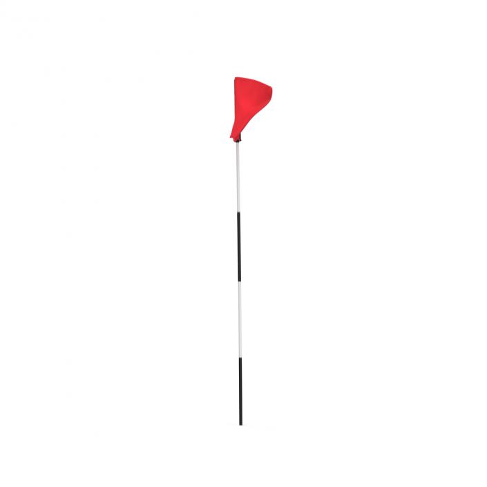 3D Golf Flag 3