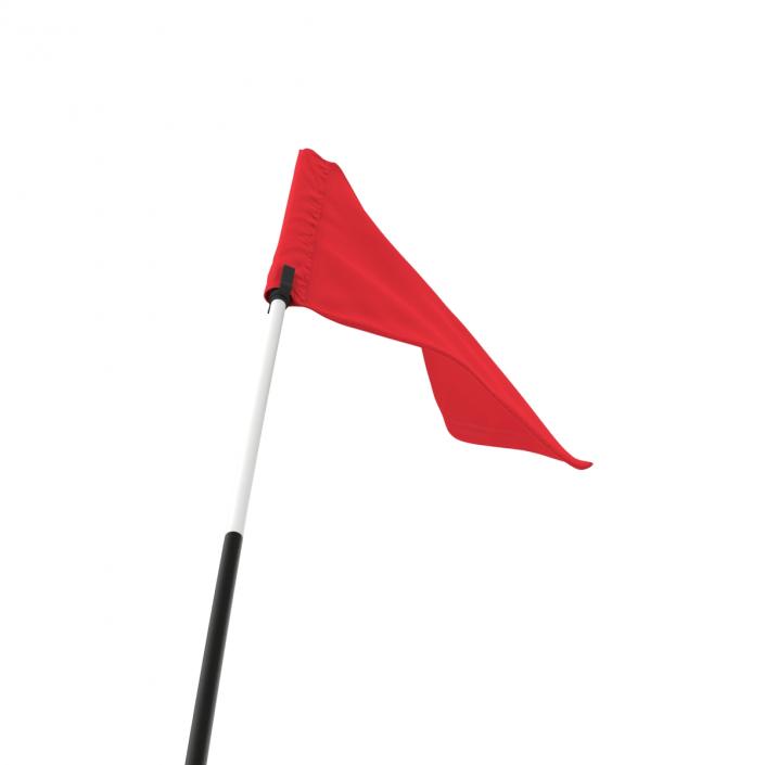 3D Golf Flag 3