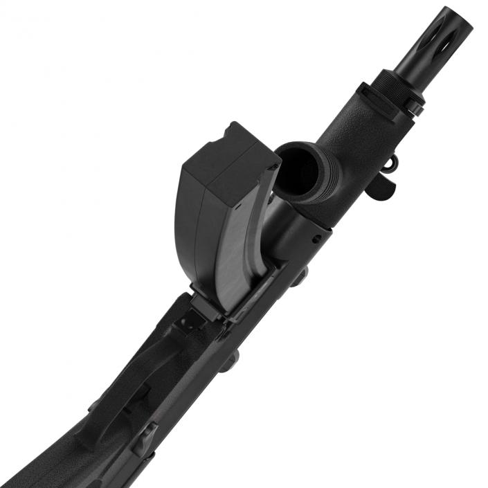 3D Assault Rifle MP5K model