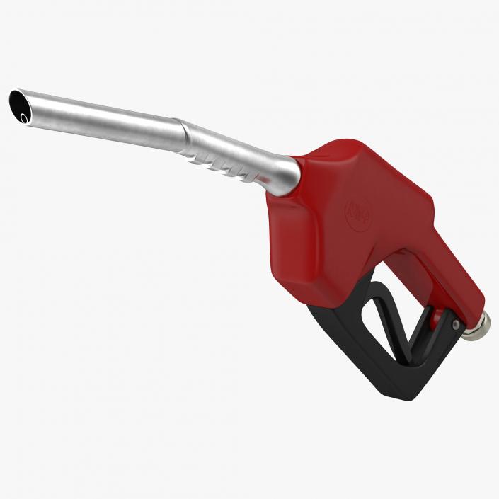 Gas Pump Red 3D