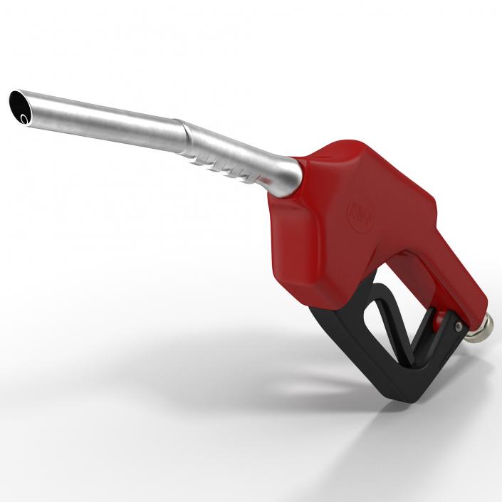 Gas Pump Red 3D