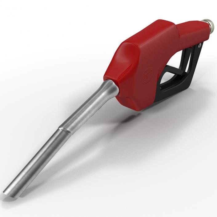 Gas Pump Red 3D