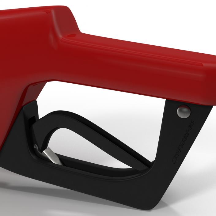 Gas Pump Red 3D