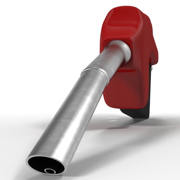 Gas Pump Red 3D