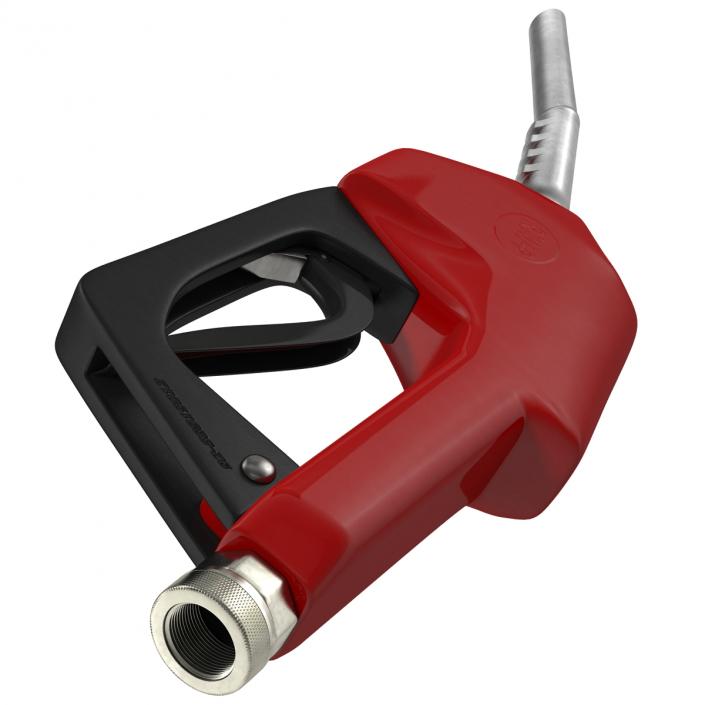 Gas Pump Red 3D