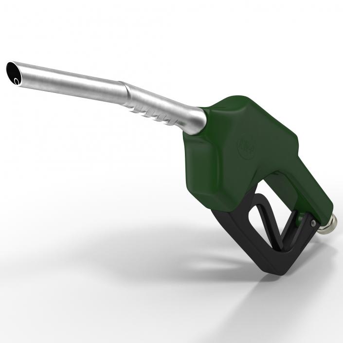 Gas Pump Green 3D model