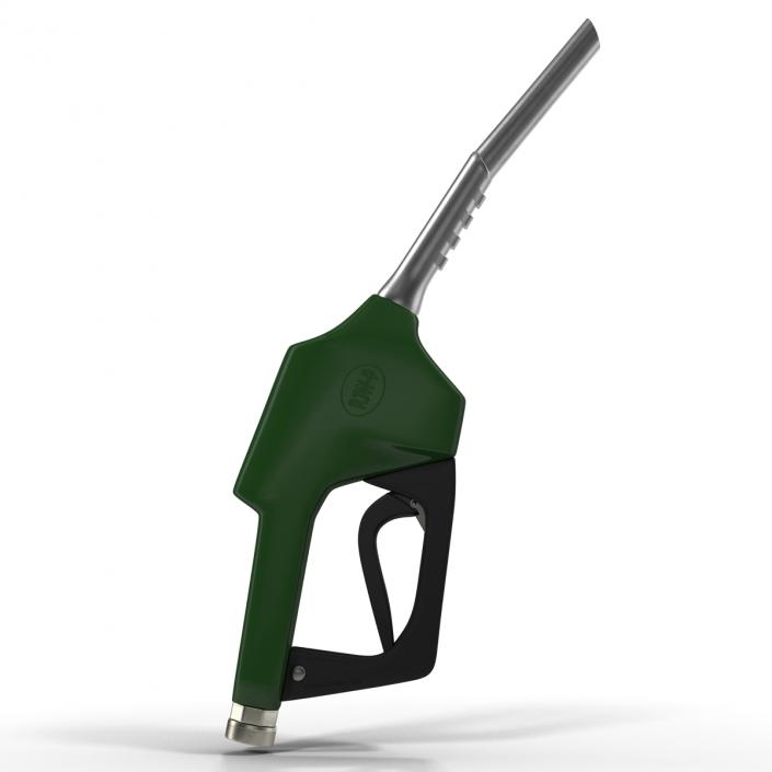 Gas Pump Green 3D model