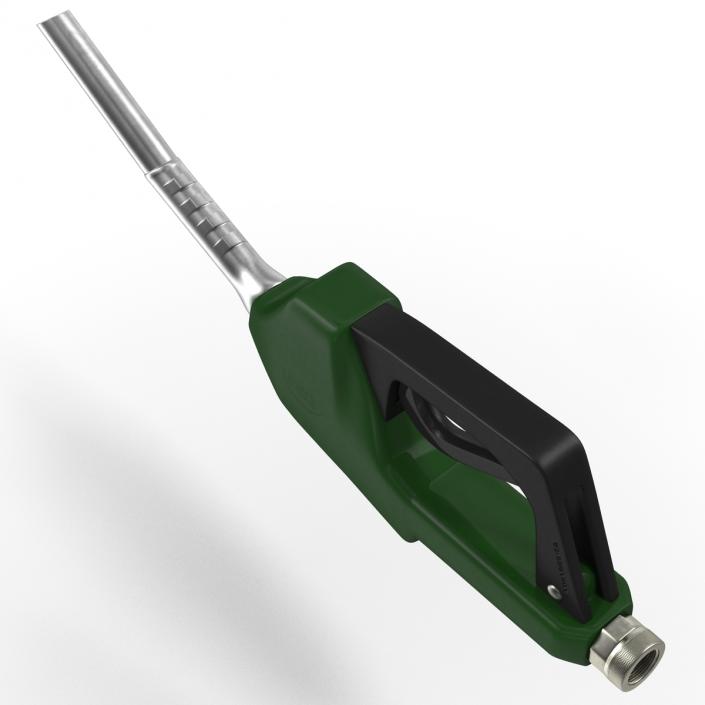 Gas Pump Green 3D model