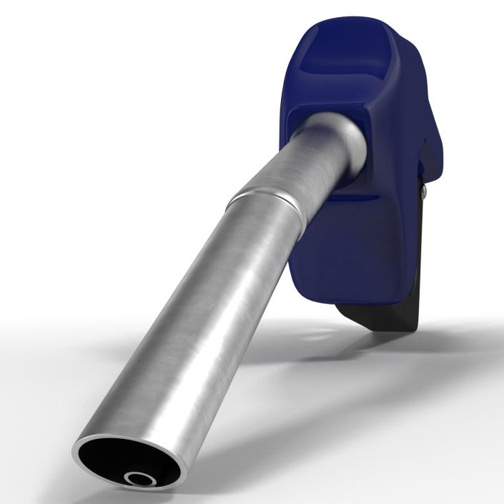 3D Gas Pump Blue model